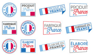 Logo / Label / sticker / Fabriqué en France